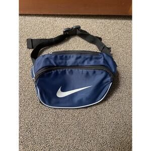 Blue Nike Swoosh Fanny Pack Waist Pack